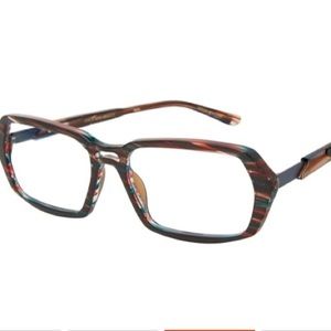COCO AND BREEZY ADMIRE EYEGLASSES IN MULTI TORTOISE WITH BLUE 53mm NWOT